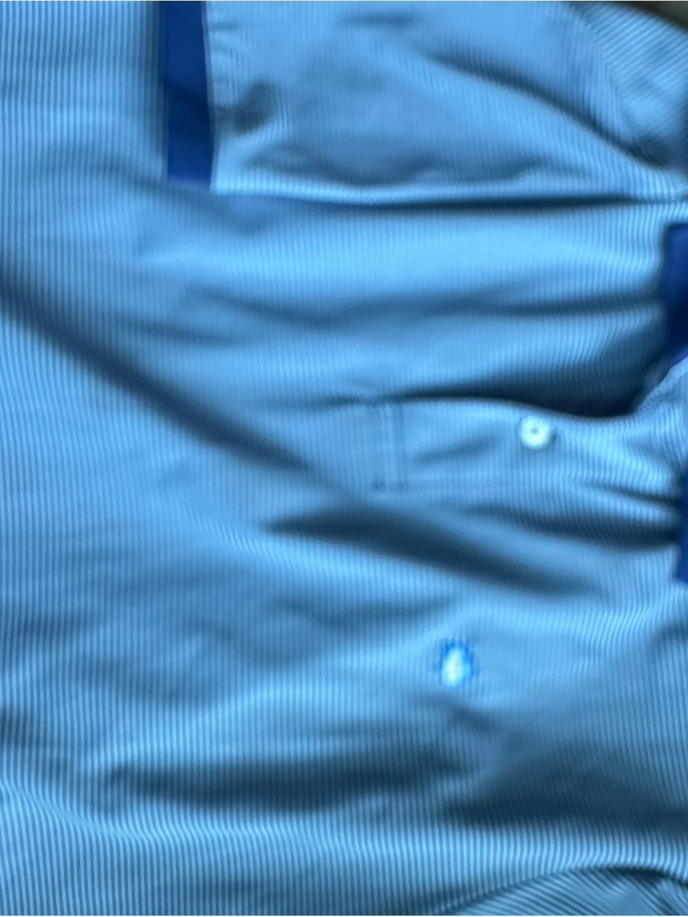 Southern Tide Light Blue Striped Polo